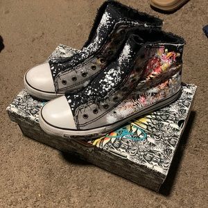 Vintage Ed Hardy Shoes Size 10